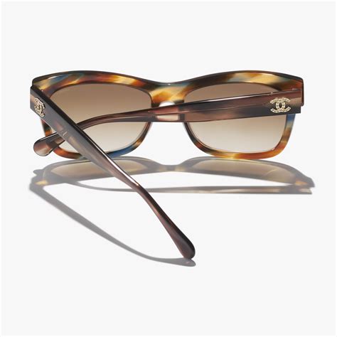 CHANEL Sunglasses: Rectangle Sunglasses, acetate 5520 — 